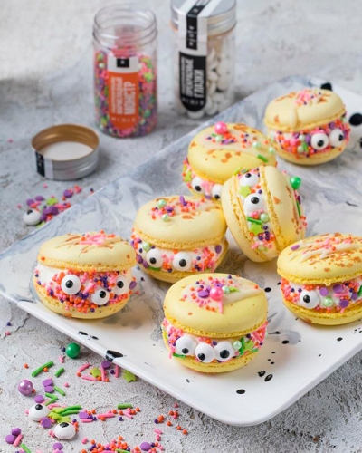 Макарон к Хэллоуину Макарон к Хэллоуину