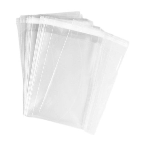Пакетик прозрачный с клеевым клапаном 7х7 см 100 шт 