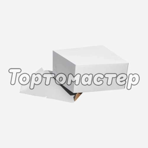 Коробка для торта белая 30х30х19 см ForG STANDARD W 300*300*190 S
