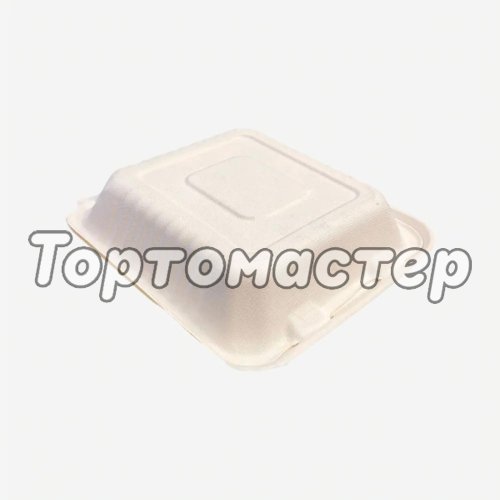 Коробка для бенто-торта 20,3х20,3х6,3 см дно 14х14 см TLB04, Б-73