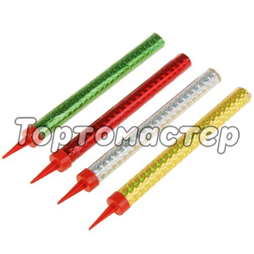 Свечи декоративные "Фонтан" 15 см 1 шт 1553640
