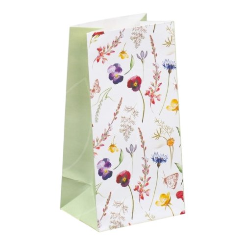 Пакет бумажный для сладостей "Цветочный" 9258569