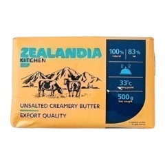 Масло сладко-сливочное Zealandia "Professional" 83% 500 г 