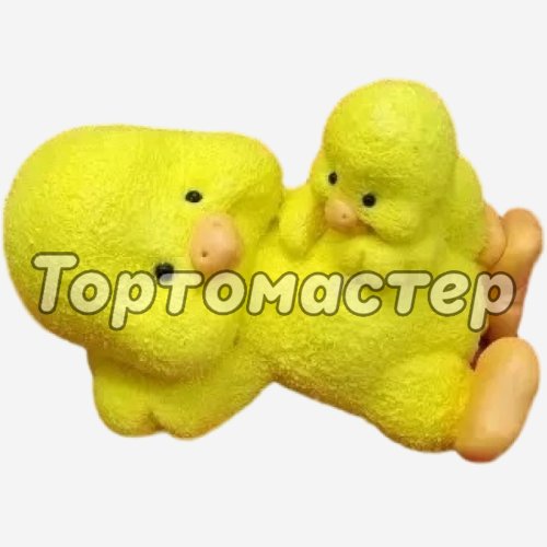 Форма силиконовая "Цыплята лежат" 03929