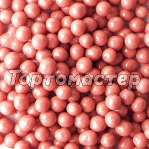 Посыпка кондитерская шоколадные шарики хрустящие CALLEBAUT "RUBY CHOCOLATE CRISPEARLS" 50 г CHR-CC-2CRISE0-02B