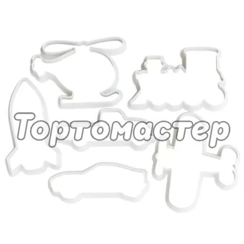 Вырубка пластиковая LUBIMOVA "Транспорт" LC-00003446	
